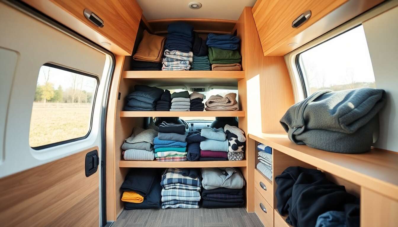 Rangement efficace des vêtements