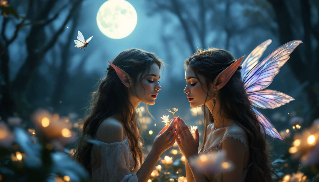 Fées et Elfes : influences Lunaires sur Votre Beauté