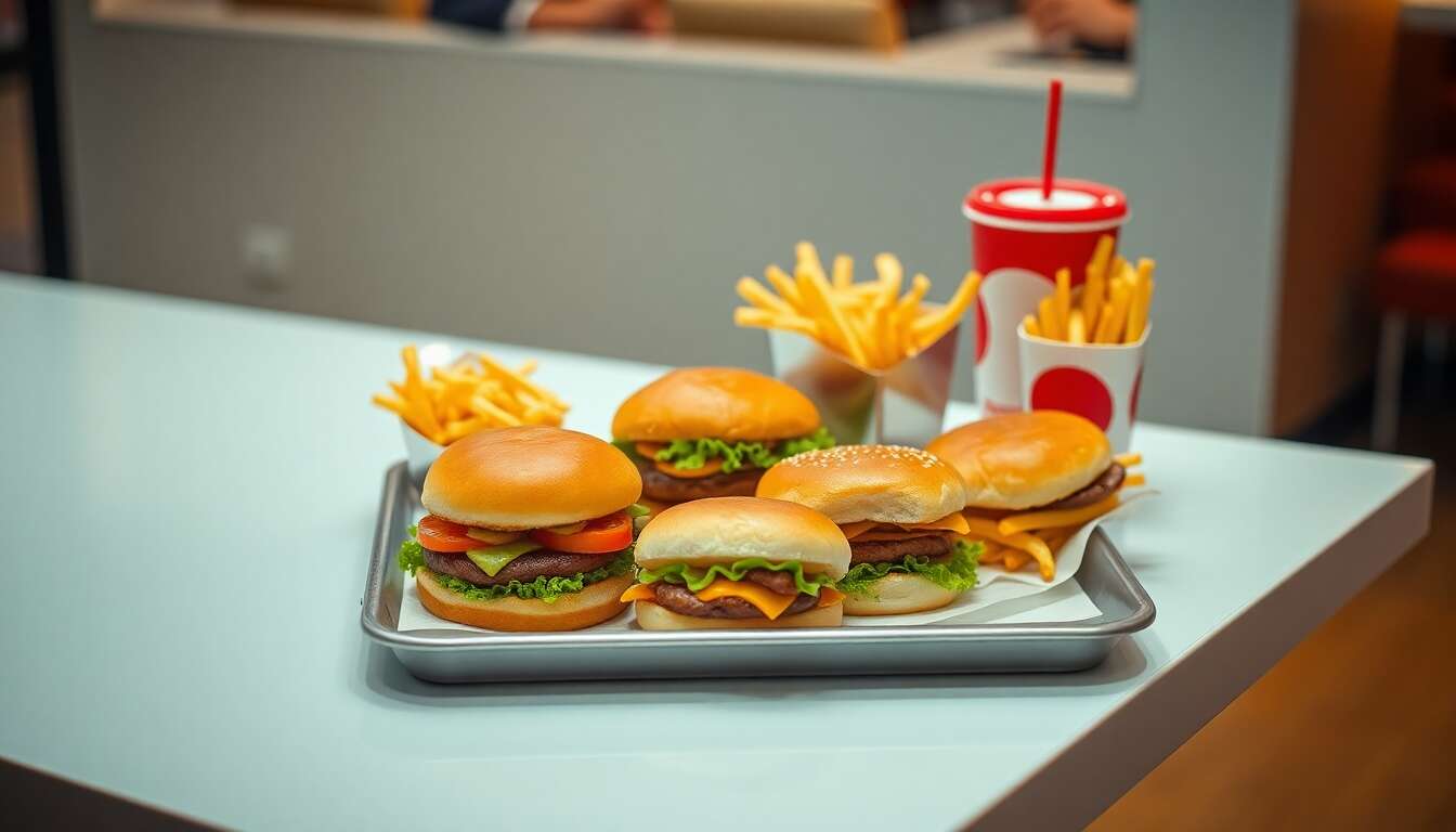 Comparer les prix selon le sandwich choisi