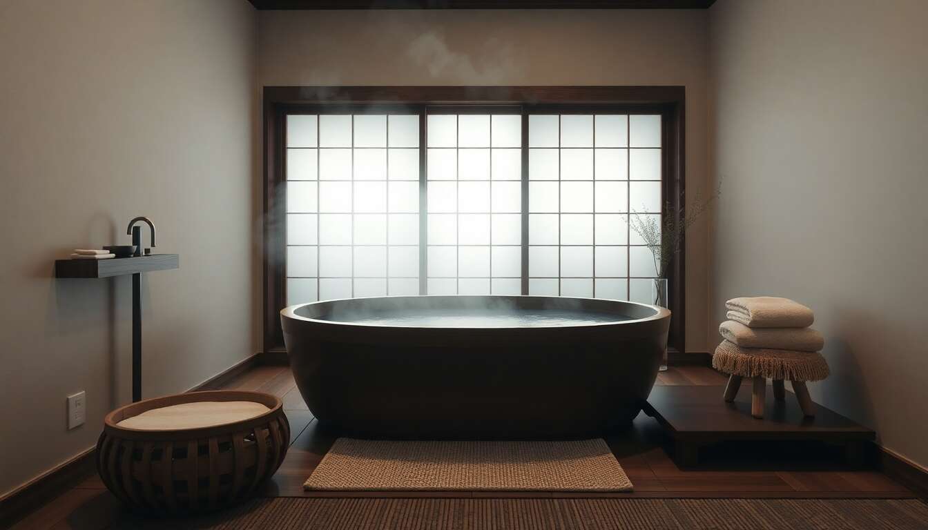 Le rituel du bain japonais au quotidien