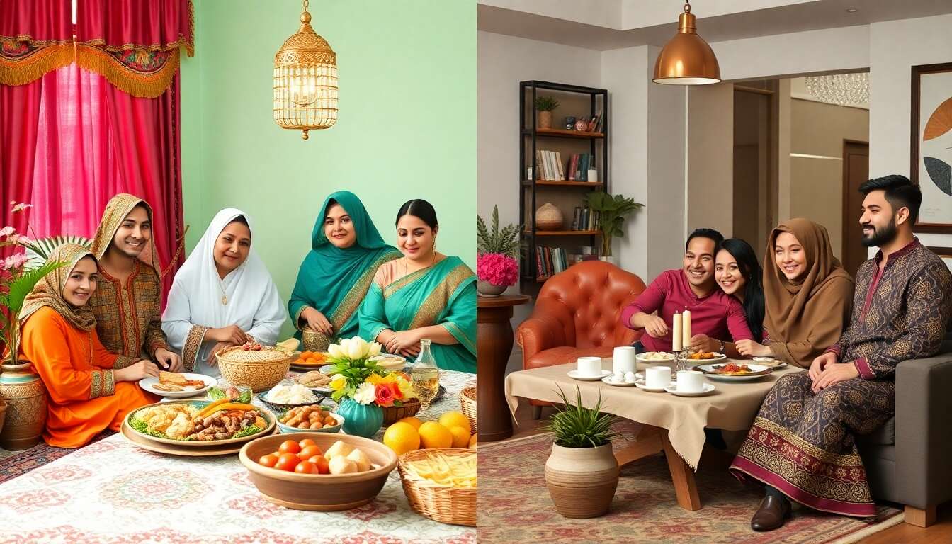 Modernit&eacute; vs tradition : deux fa&ccedil;ons de c&eacute;l&eacute;brer