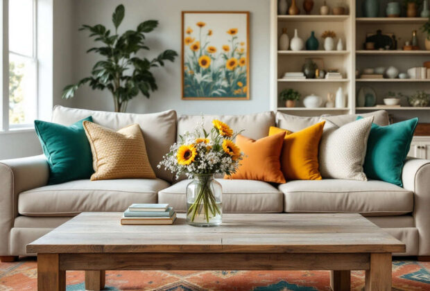 5 idées déco pour un salon élégant à petit prix