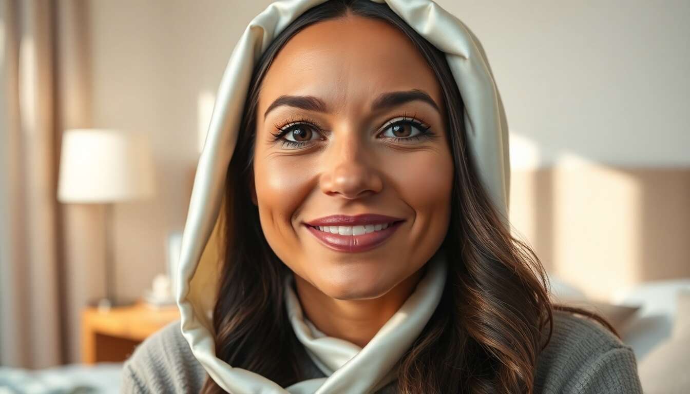 Les bienfaits du bonnet en satin pour les cheveux