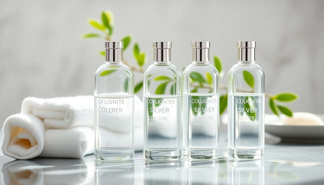 Propri&eacute;t&eacute;s de l'argent collo&iuml;dal sur la peau