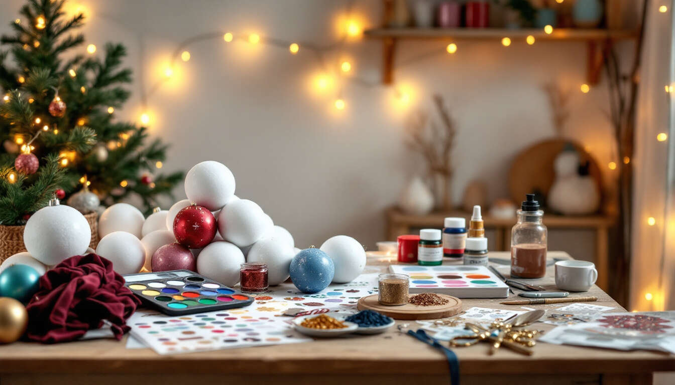 Noël : comment créer une boule personnalisée ?