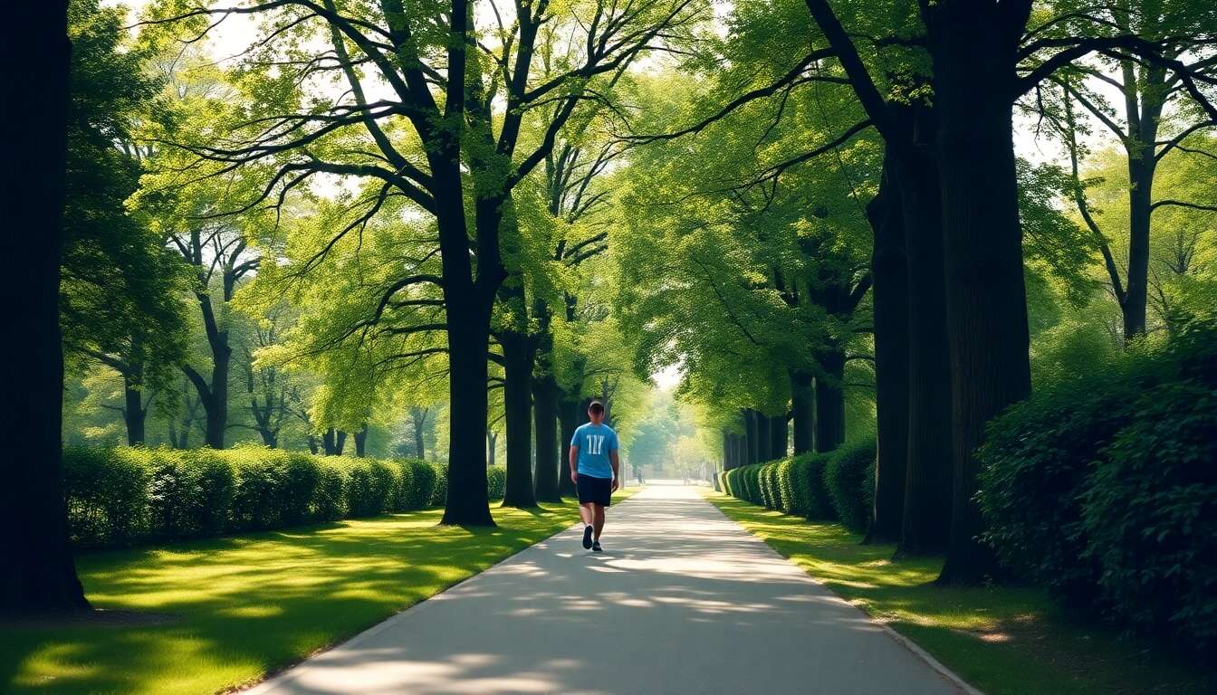 L'importance de la marche dans une routine sportive