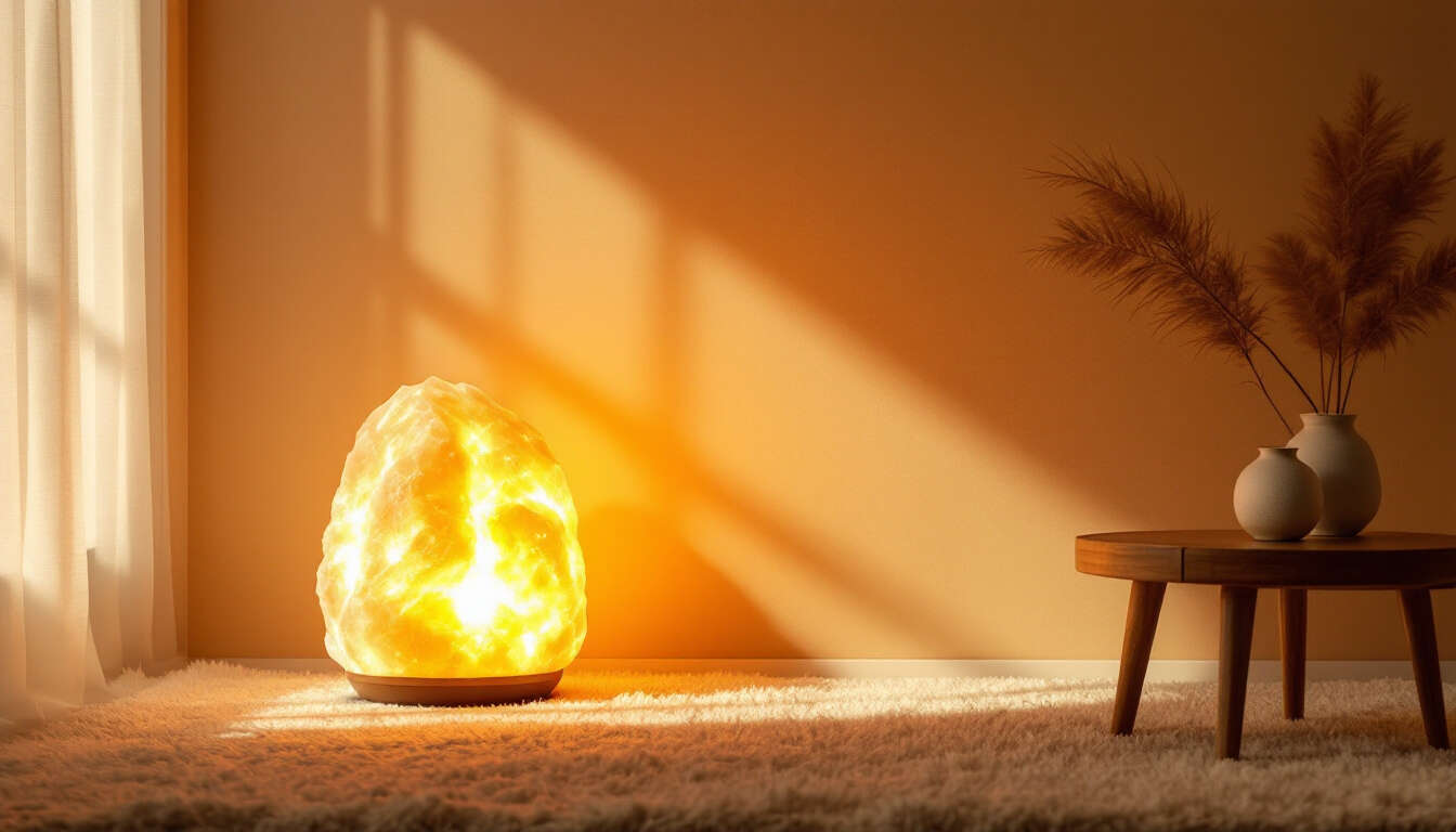 Lampe en pierre de sel : quels bienfaits ?