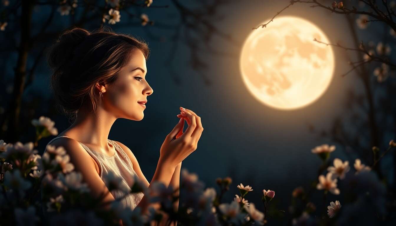 Rituel beaut&eacute; &agrave; r&eacute;aliser sous la pleine lune