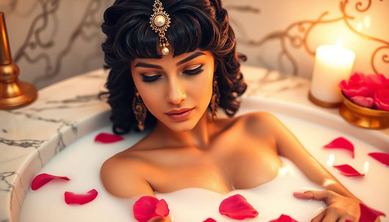 Vertus du lait sur la peau