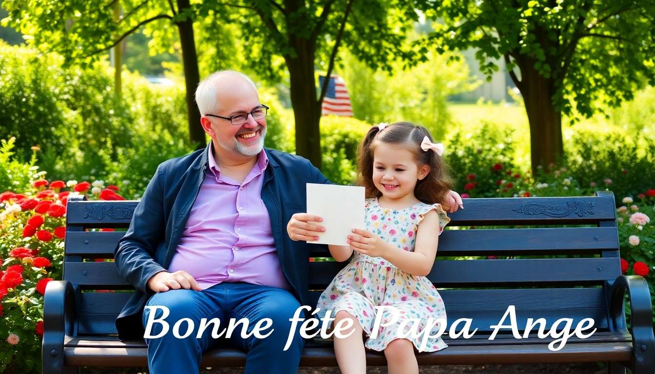 C&eacute;l&eacute;brer la f&ecirc;te d'un papa ange