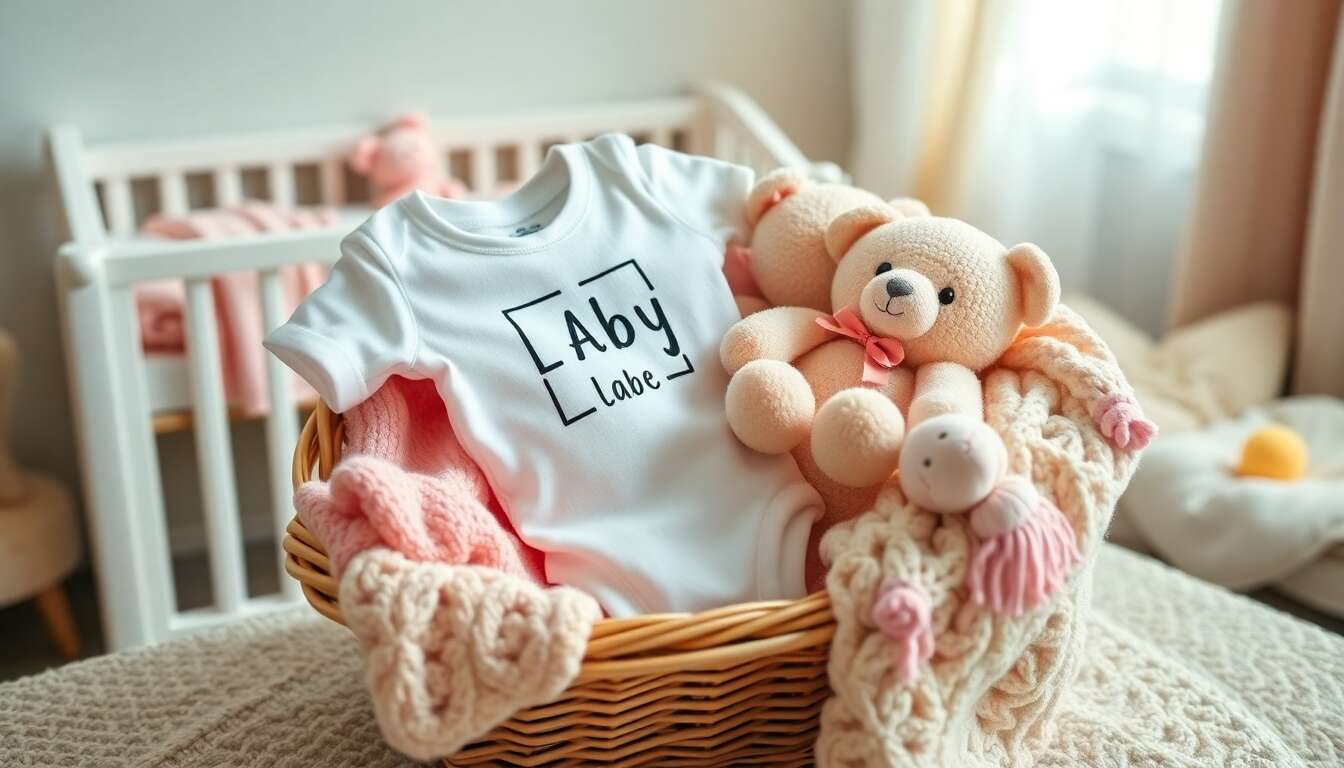Tendances actuelles : le succ&egrave;s des objets personnalis&eacute;s pour nouveau-n&eacute;s