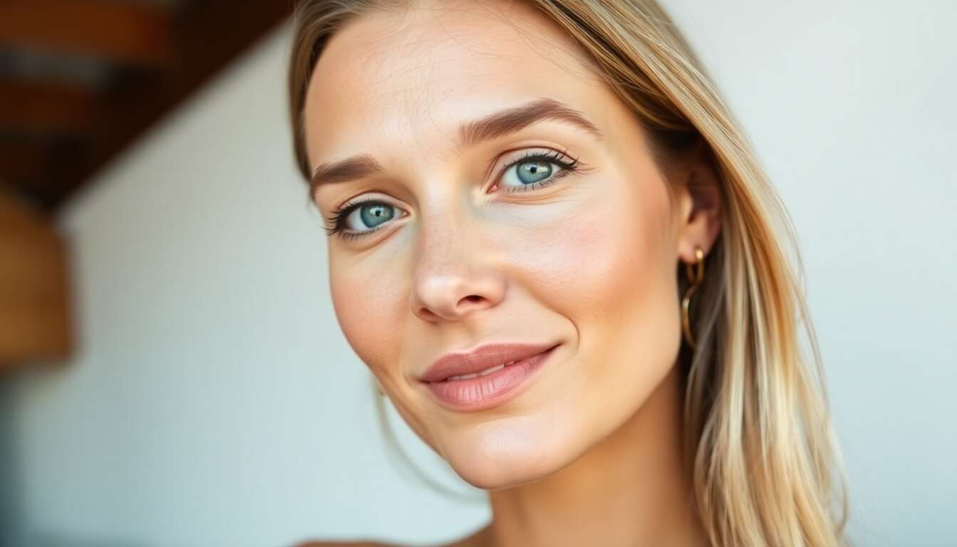 Maquillage l&eacute;ger pour un effet bonne mine