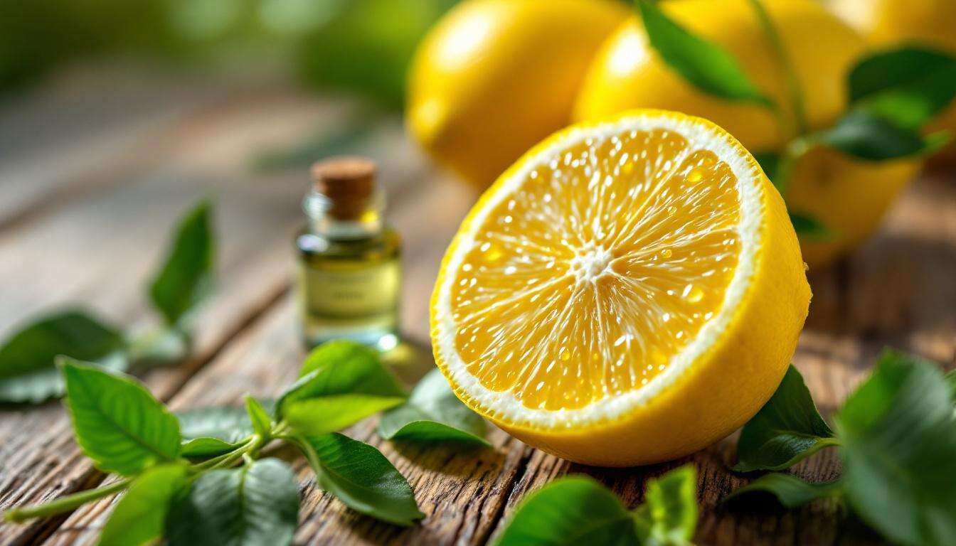 Les bienfaits de l'huile essentielle de citron