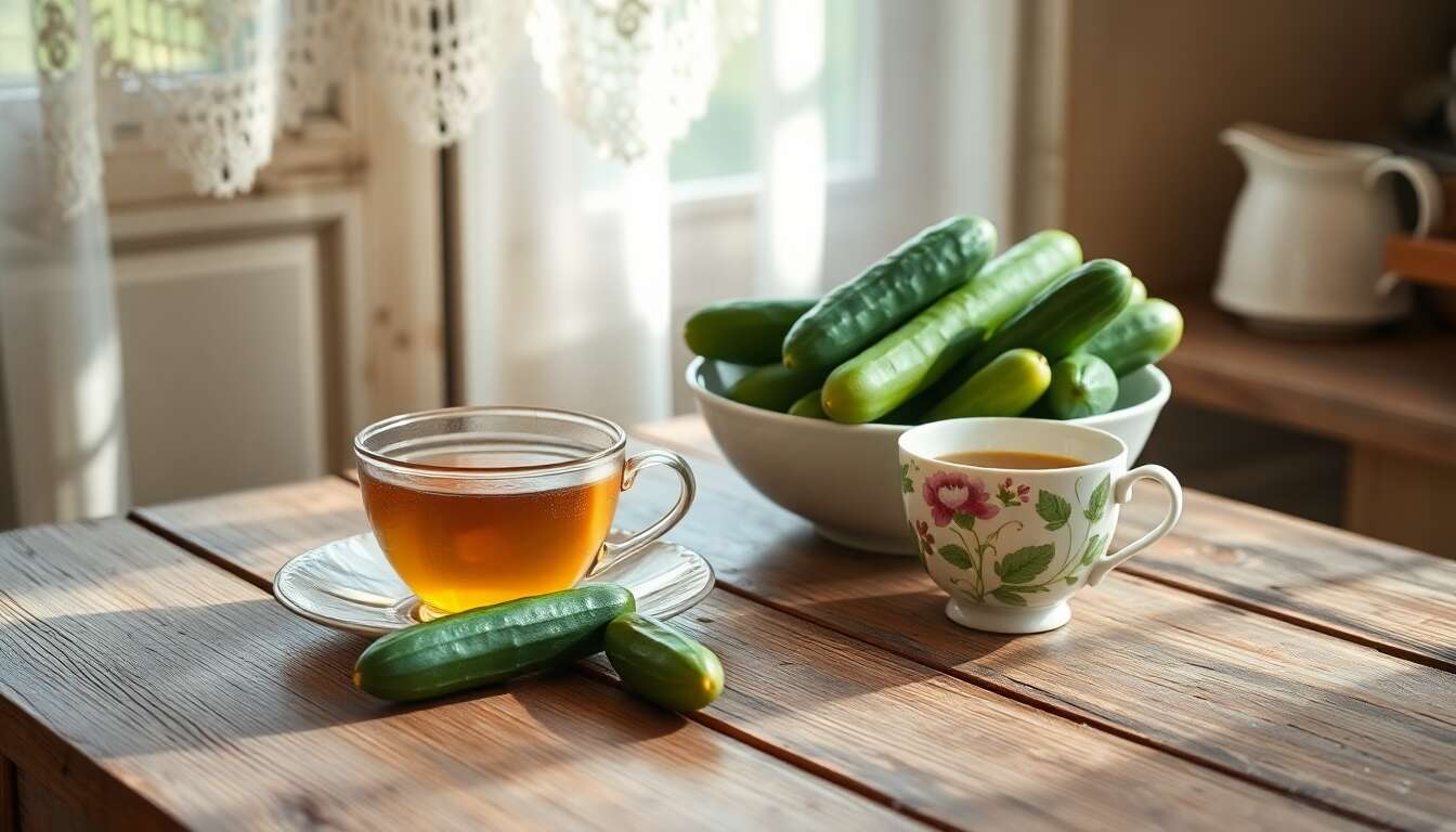 Le concombre : allié fraîcheur et anti-cernes Le concombre : allié fraîcheur et anti-cernes