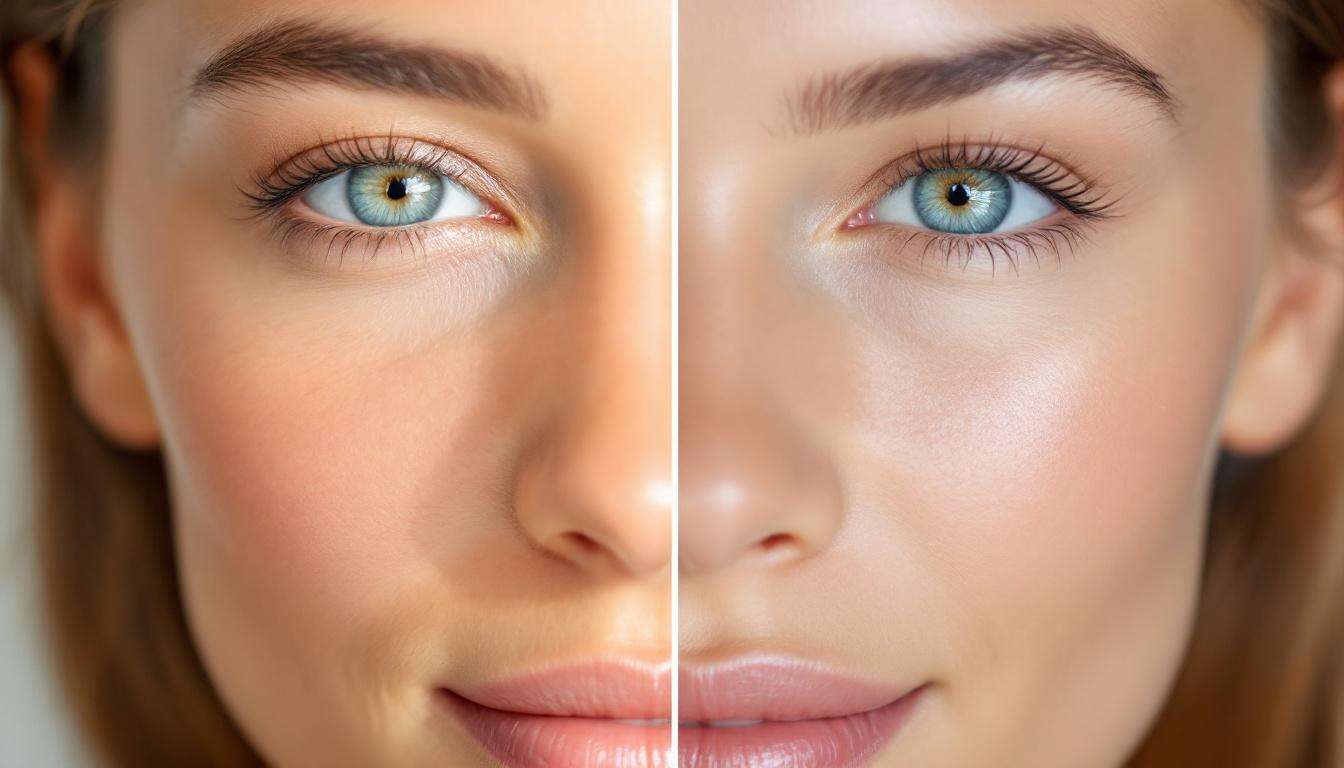 Radiofréquence Visage : résultats Avant et Après