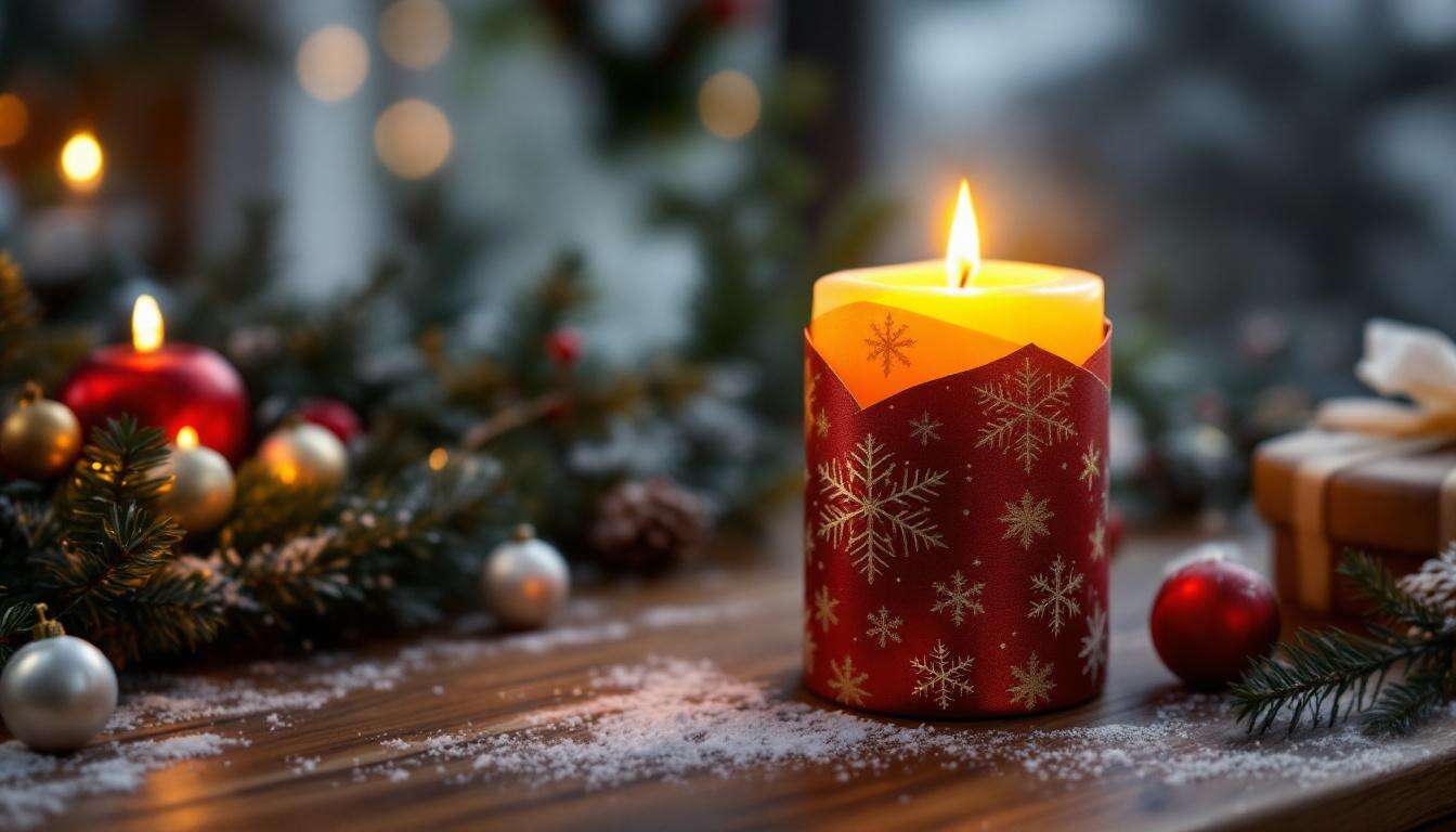 Bougie Gourmande pour Noël : découvrez-La !