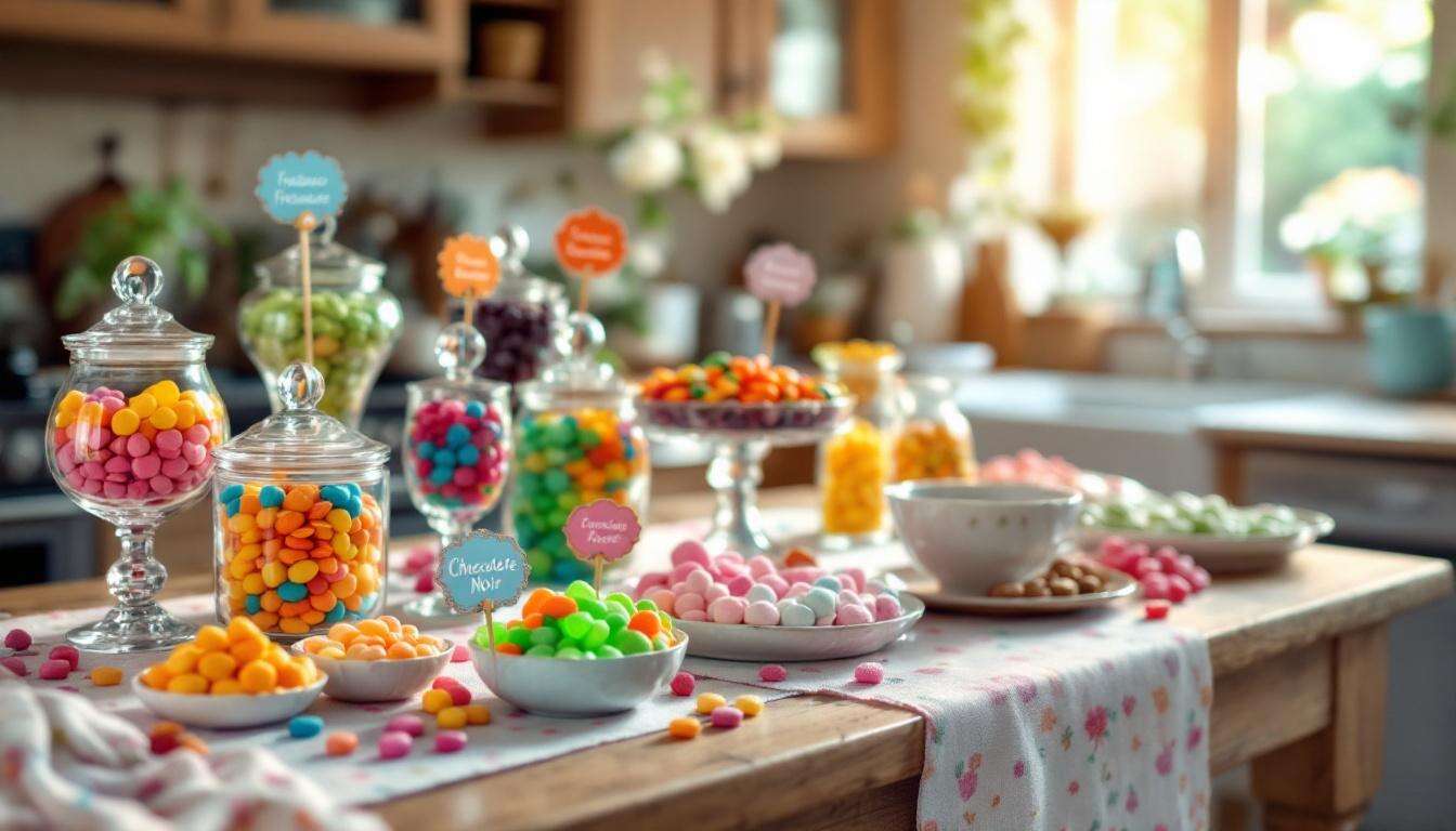 Recette de Bar à Bonbons Maison : astuces et Conseils