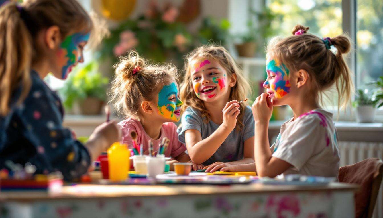 Atelier Maquillage Enfant : créez des Moments Ludiques et Créatifs