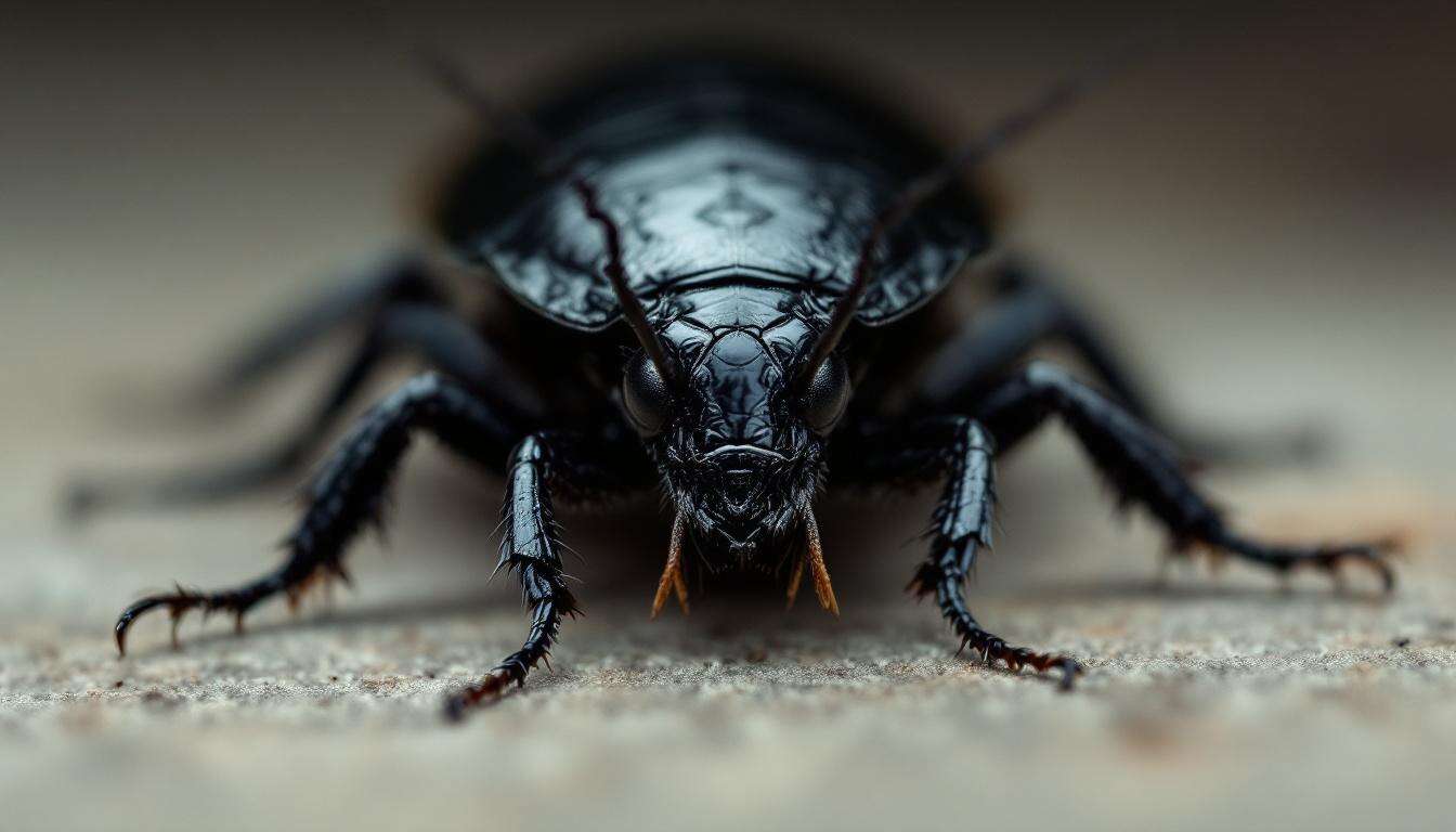 Cafard Noir : découvrez ses Secrets et Mystères