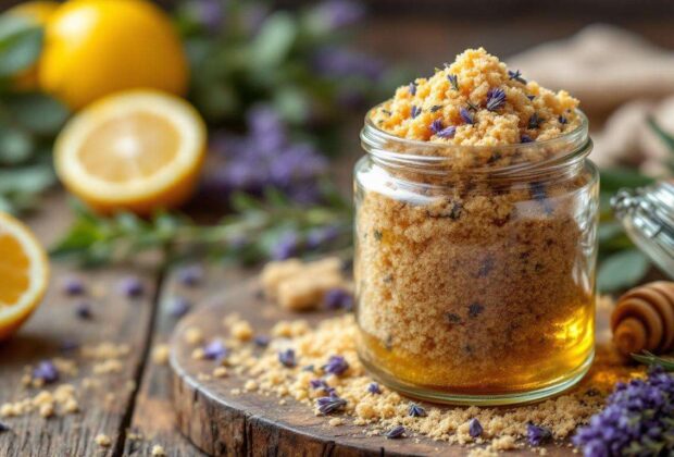 Recette de gommage naturel pour le corps : exfoliez en douceur