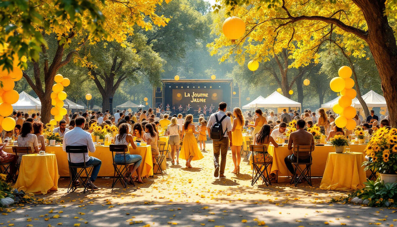La Journée Jaune : célébration de la Chaleur et de l'Énergie