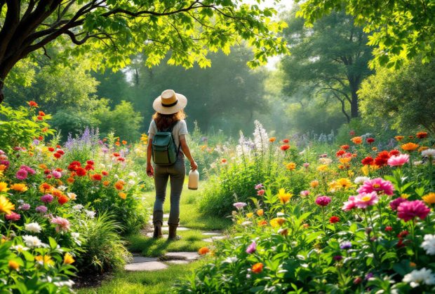 Solution naturelle pour éliminer les indésirables du jardin.