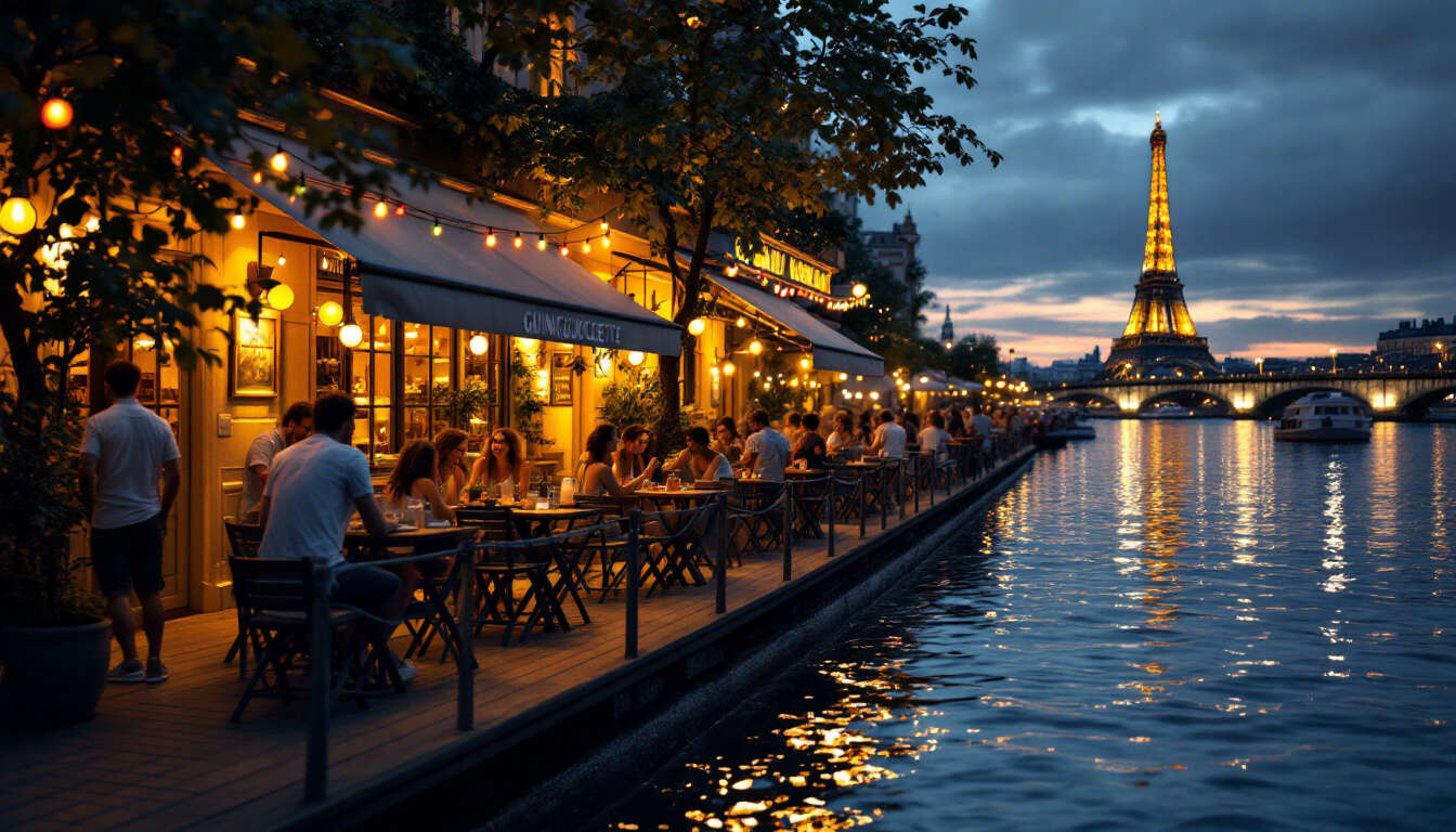 Guinguettes à Paris : top 10 pour une ambiance festive au bord de l'eau