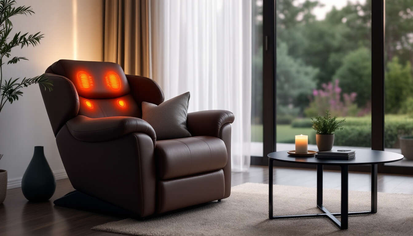 Fauteuil massant chauffant : découvrez ses bienfaits