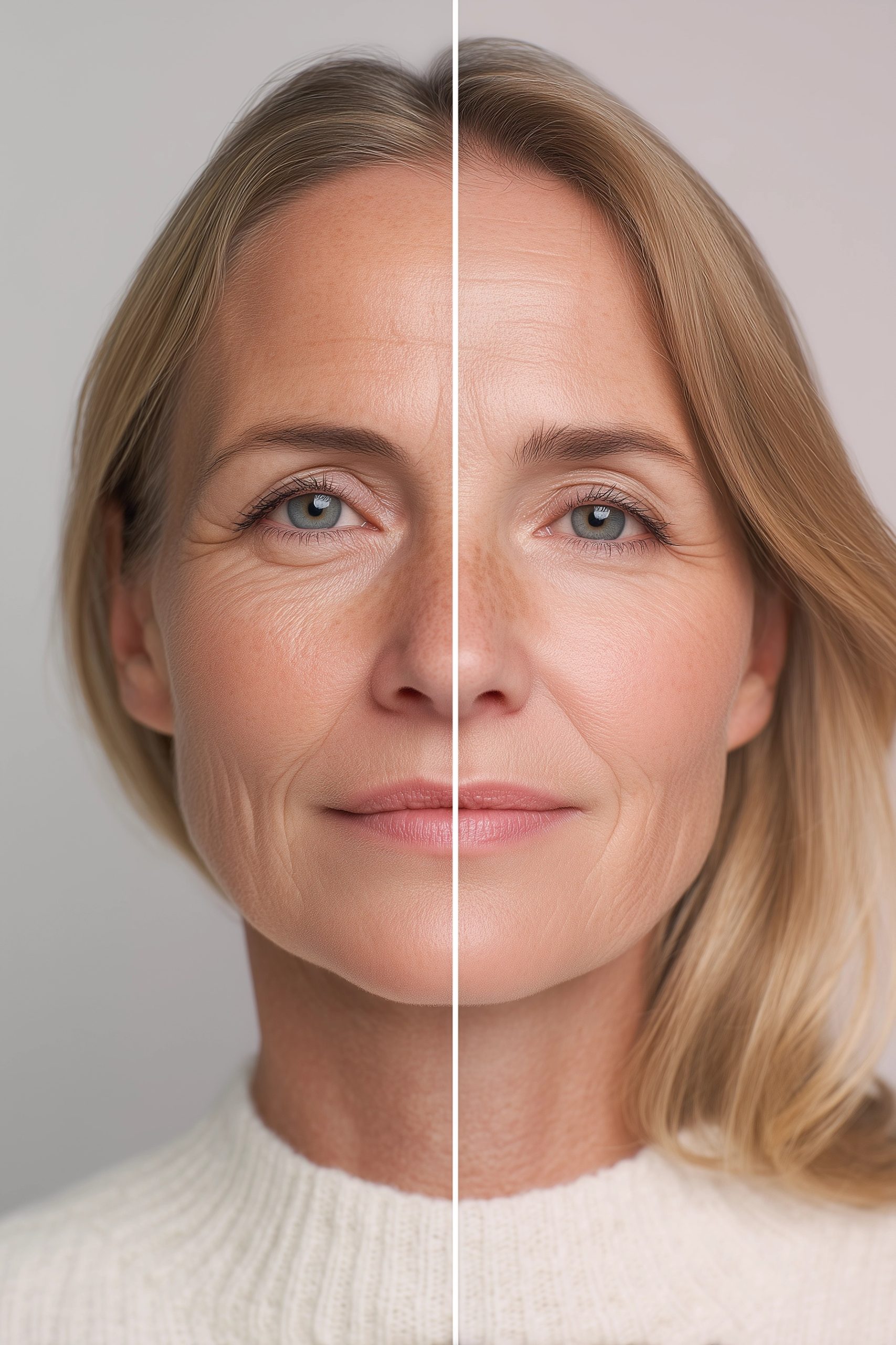 Gym faciale : résultats avant et après