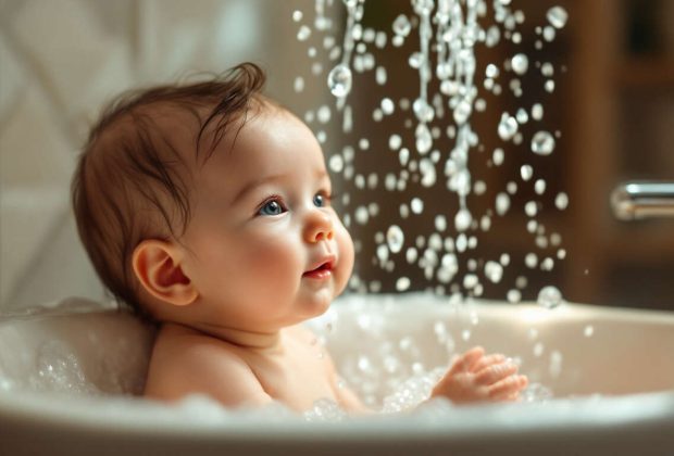 Comment laver bébé dans une douche à l'italienne ?