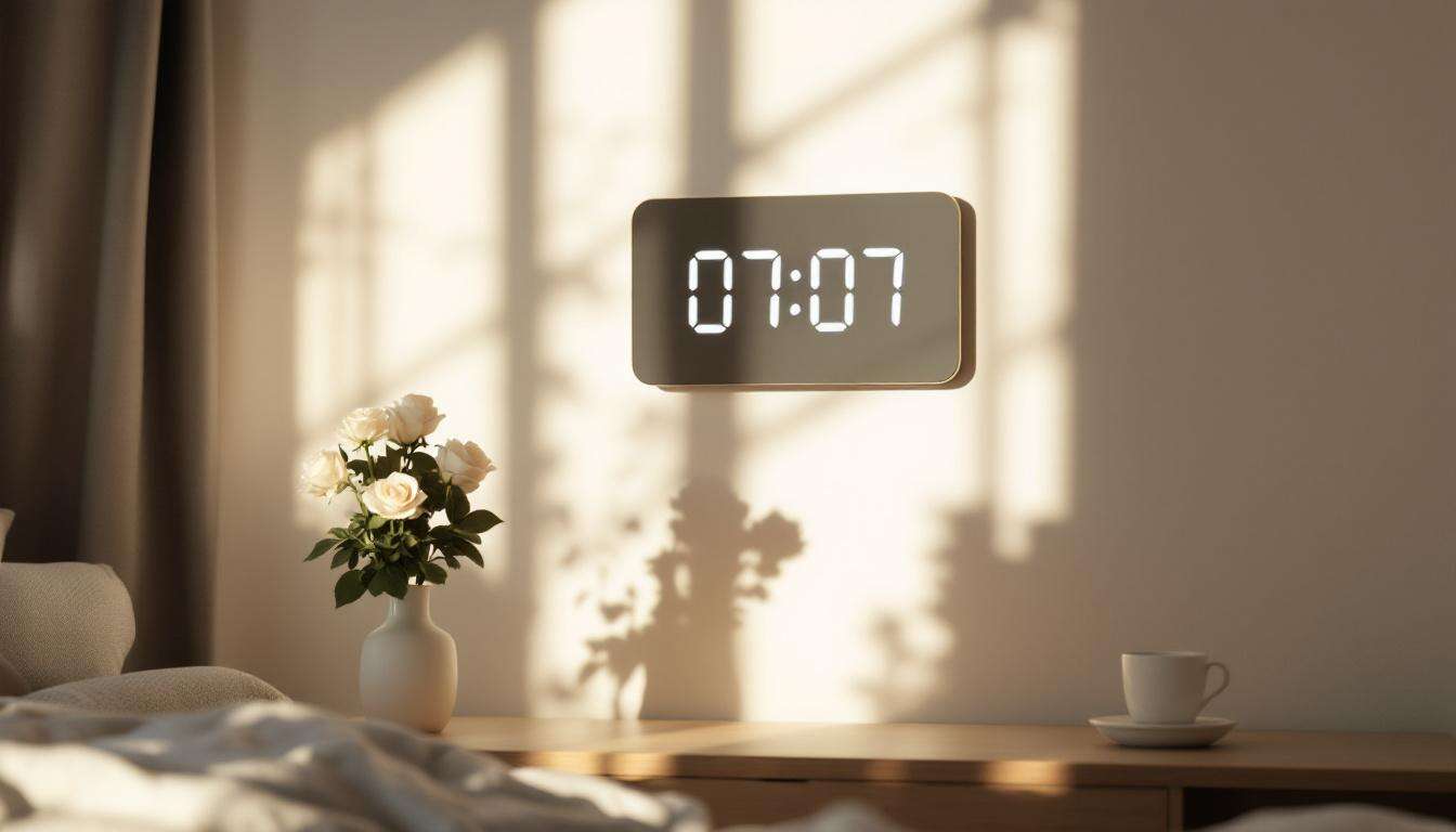 Heure Miroir 07h07 : signification et Amour