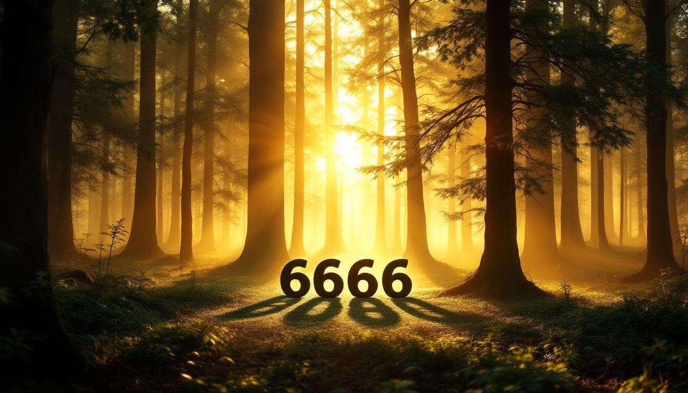 Signification du Nombre 6666 : découverte Spirituelle