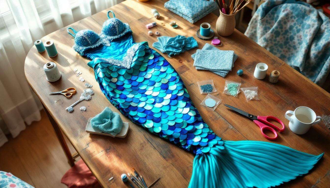 Déguisement de sirène : comment le réaliser facilement ?