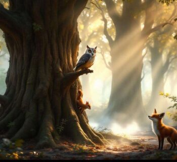 Conte sur les Animaux de la Forêt : découverte Enchantée