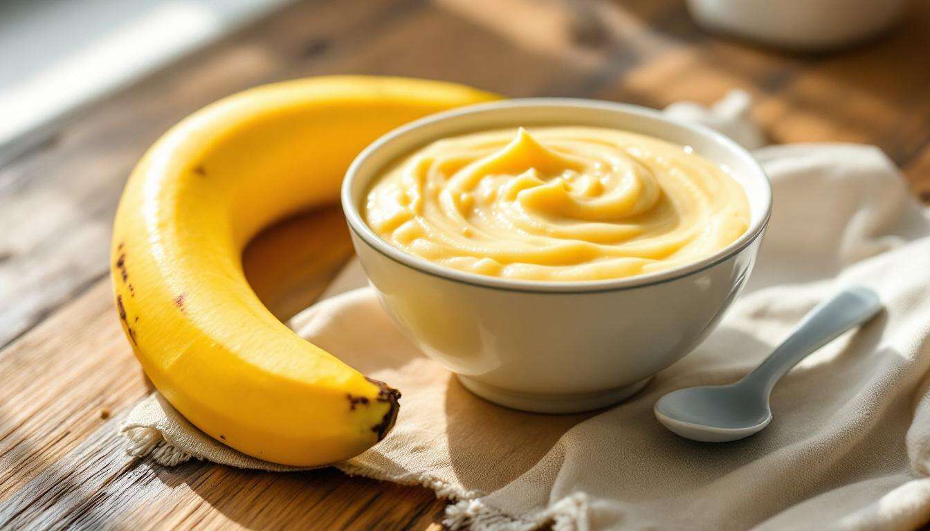 Recette de compote de banane bébé : nutrition et bienfaits