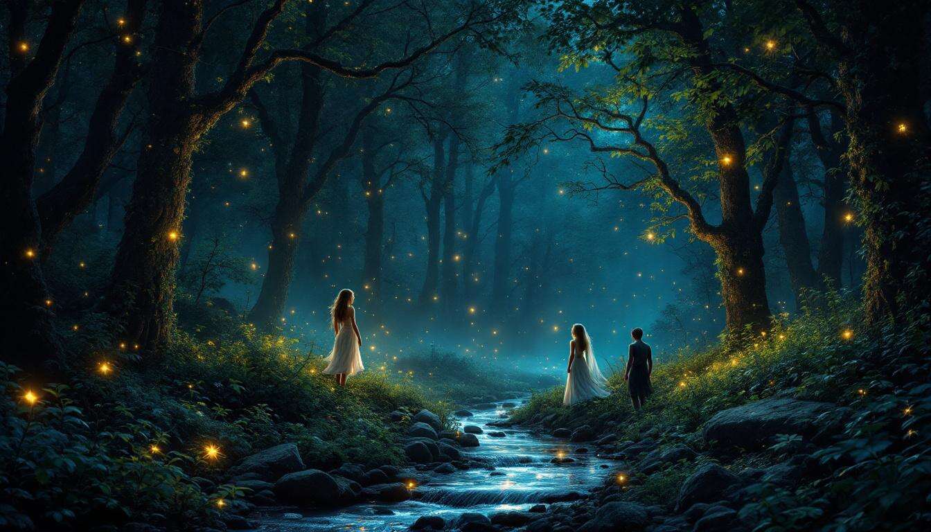 Fées et Elfes : magie de la Lune