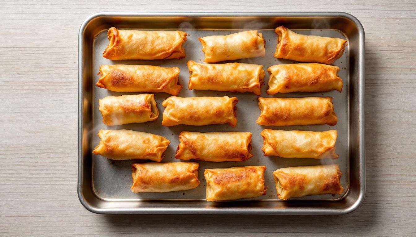 Comment réchauffer des nems au four pour un résultat croustillant ?