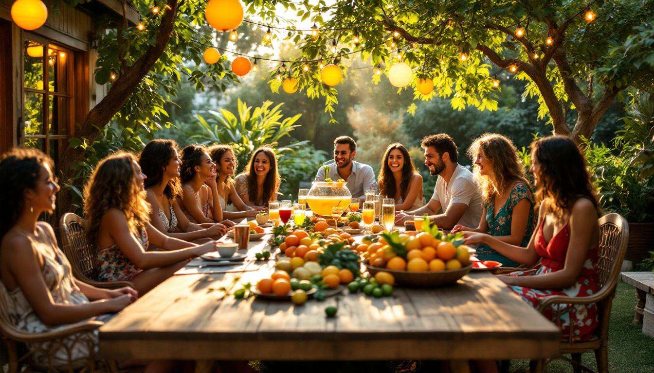 Recette de Punch pour 50 Personnes : guide Pratique pour Réussir Votre Soirée