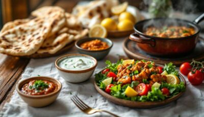 Accompagnements pour Naan : suggestions savoureuses