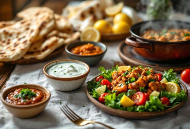 Accompagnements pour Naan : suggestions savoureuses