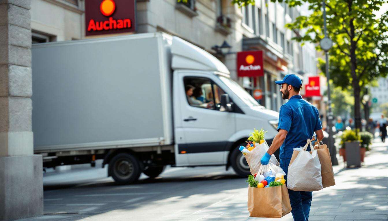 Combien coûte la livraison Auchan ? Tarifs et options actuels