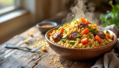 Comment réchauffer le couscous du traiteur : astuces efficaces