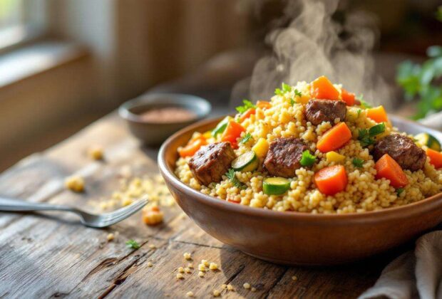 Comment réchauffer le couscous du traiteur : astuces efficaces