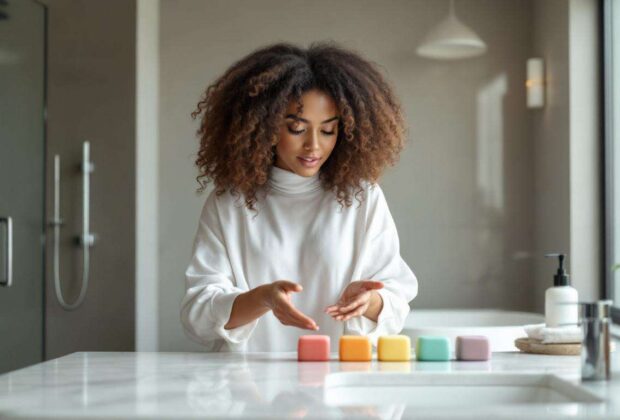 Quel shampoing solide choisir pour cheveux bouclés ?