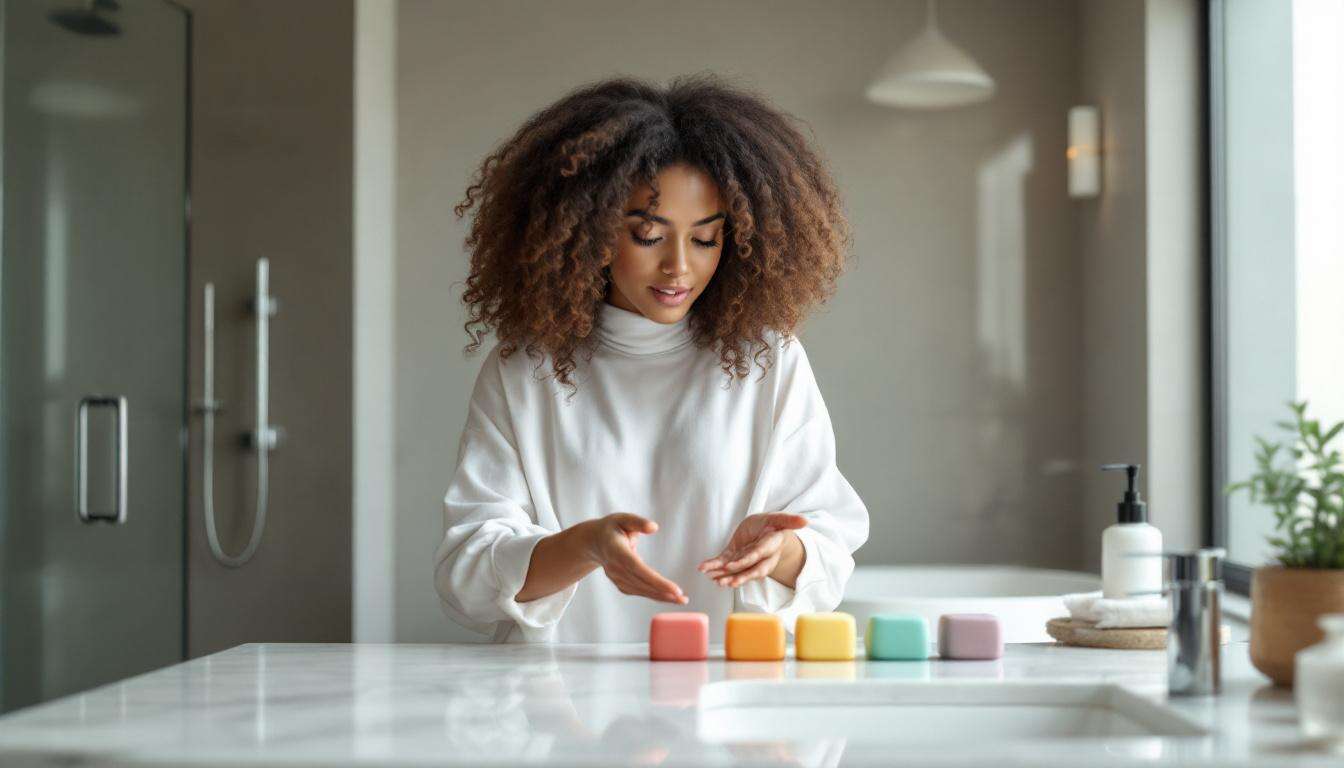 Quel shampoing solide choisir pour cheveux bouclés ?