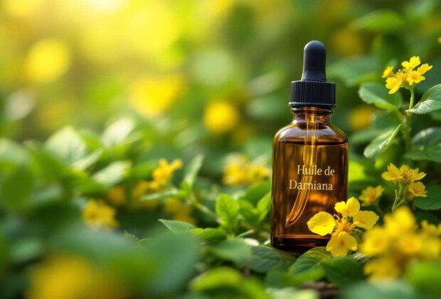 Huile essentielle de Damiana : bienfaits et utilisations