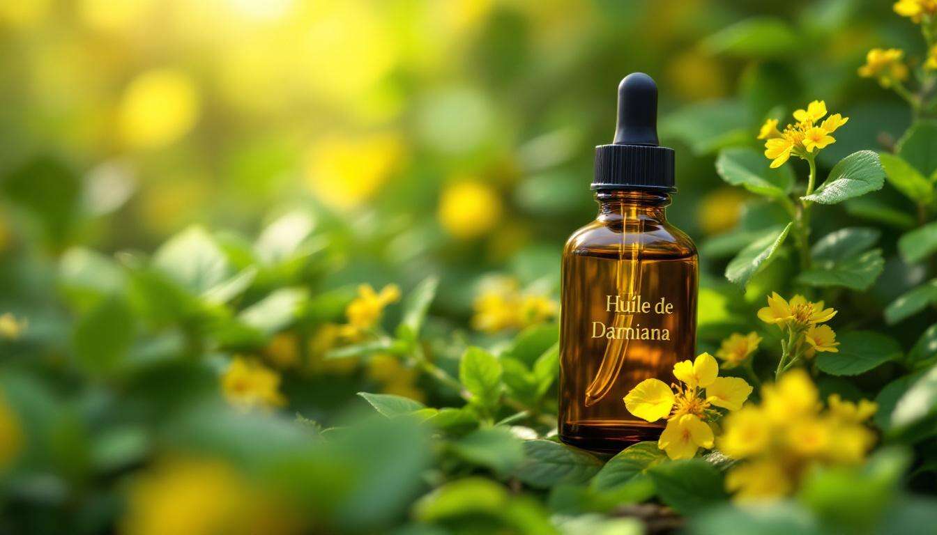 Huile essentielle de Damiana : bienfaits et utilisations