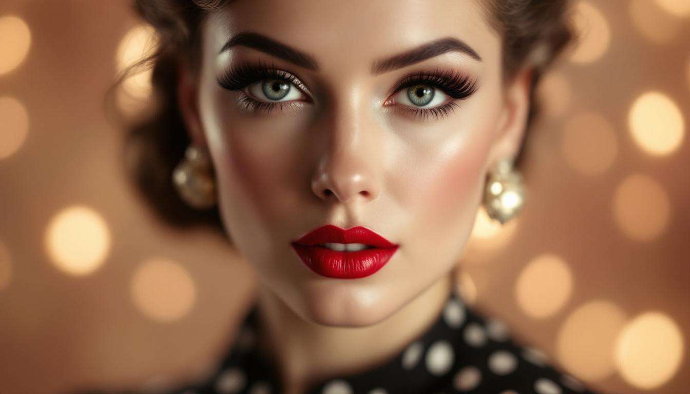 Maquillage Années 50 : secrets et Tendances Retro