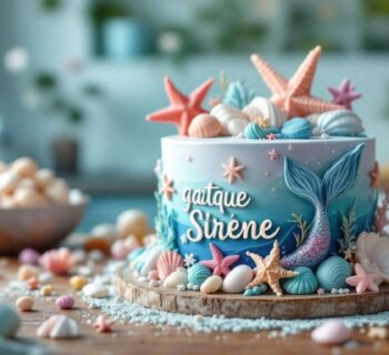 Gâteau Sirène : recette Enchanteuse et Facile à Réaliser