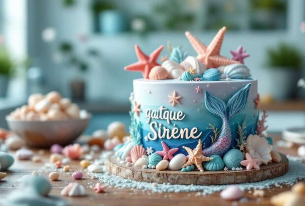 Gâteau Sirène : recette Enchanteuse et Facile à Réaliser